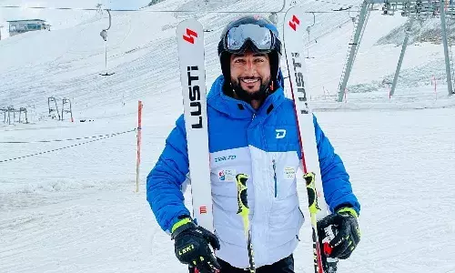 Arif Khan will debut at the Beijing Winter Olympics 2022 in the giant slalom event on February 13th Arif Khan will debut at the Beijing Winter Olympics 2022 in the giant slalom event on February 13th