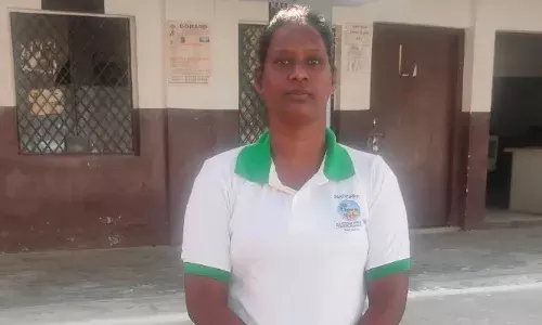 Indian wrestler Tahera Khatun (Source: Amanpreet Singh/Twitter)