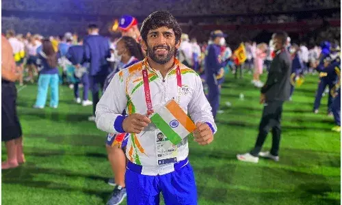 Olympic bronze medallist Bajrang Punia (Source: Times Now)