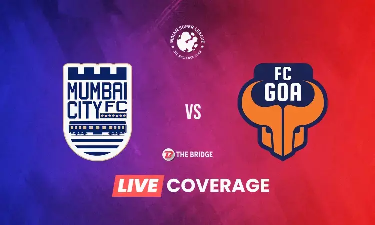Live commentary from the ISL match between Mumbai City FC and FC Goa