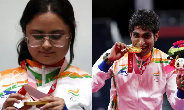 2020 Tokyo Paralympics Gold Medallists Avani Lekhara Pramod Bhagat