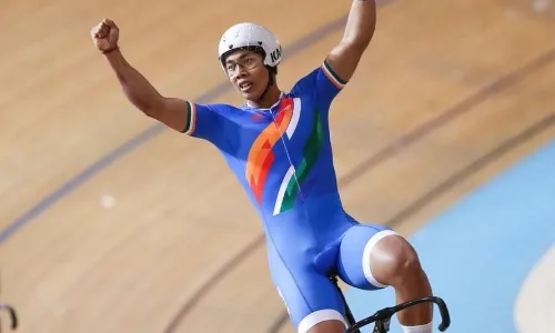 Indian cyclist Ronaldo Singh (Source: EastMojo)
