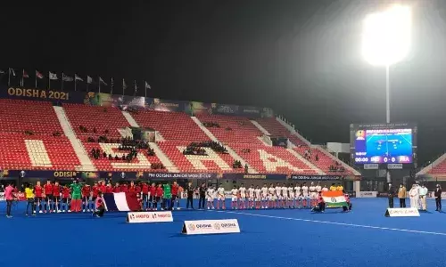 India Vs France (Source: FIH/Twitter)
