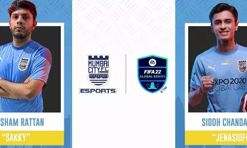 The club has signed Saksham ‘Sakky’ Rattan and Siddh ‘Jenasidfc’ Chandarana who will represent Mumbai City in FIFA 22 (Source: Mumbai City FC)