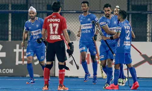India junior hockey team in action against Canada (Source: Hockey India)