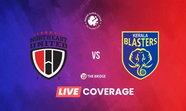 ISL2021-22 LIVE: North East United FC vs Kerala Blasters FC ISL2021-22 LIVE: North East United FC vs Kerala Blasters FC