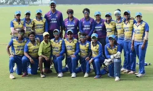 Indian womens Railways team (Source: Female Cricket) Indian womens Railways team (Source: Female Cricket)