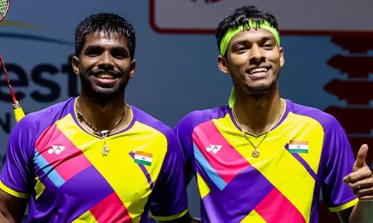 Satwiksairaj Rankireddy and Chirag Shetty Satwiksairaj Rankireddy and Chirag Shetty