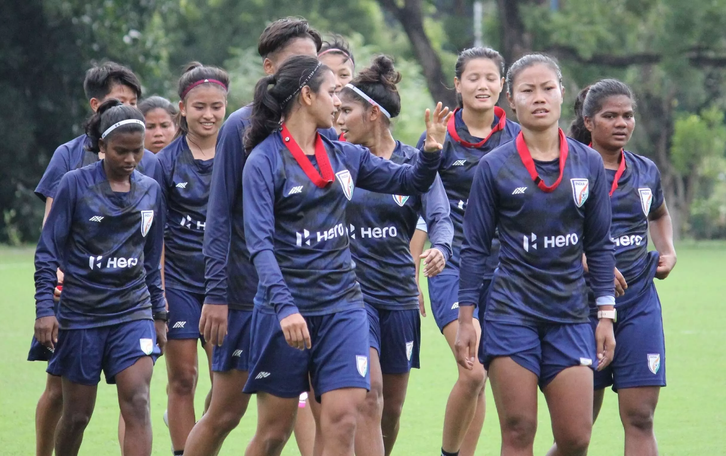 Indian Womens side will face Venezuela in their last match of the four-nation tournament; (Image vis AIFF Media)