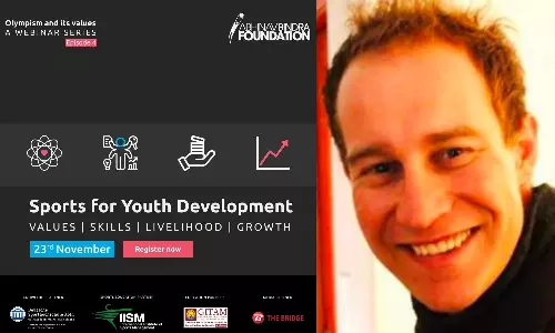 Dr. Ben Sanders was a part of the webinar on Olympism and values by the Abhinav Bindra Foundation