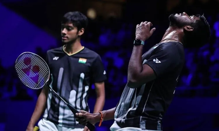 Satwiksairaj Rankireddy and Chirag Shetty