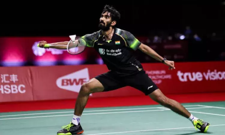 Indian shuttler Kidambi Srikanth (Source: Badminton Addict/Twitter)