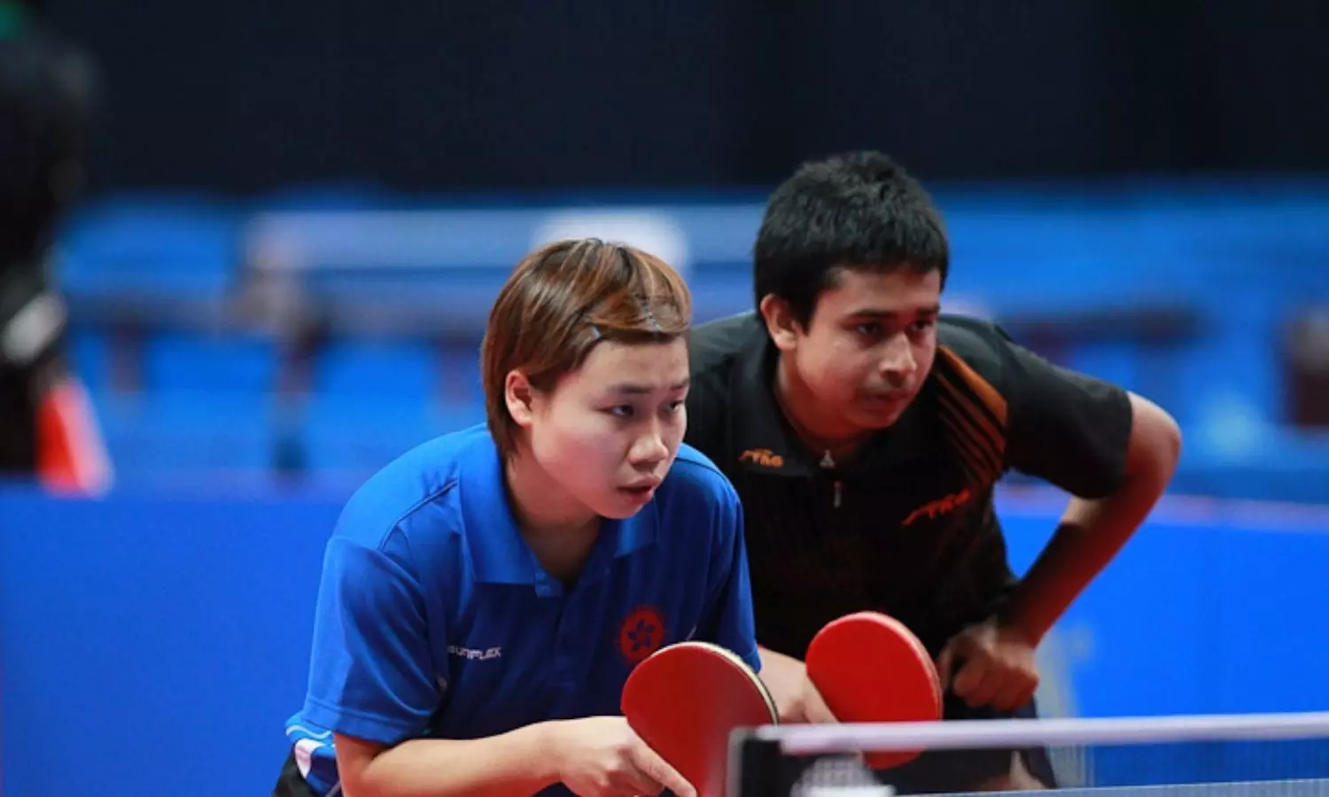 Ng Wing Nam of Hong Kong and Soumyajit Ghosh won the Mixed Doubles bronze in 2010 World Junior Championships (Source: ITTF World)