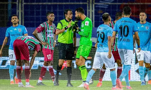ISL: ATK Mohun Bagan lodge formal protest alleging poor refereeing decisions in match against Mumbai City FC