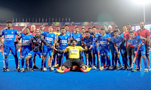 Indian junior hockey world cup team (Source: Hockey India) Indian junior hockey world cup team (Source: Hockey India)