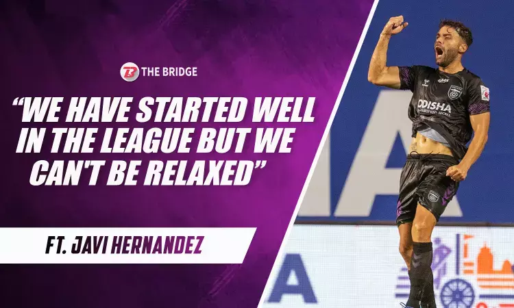 ISL: We have started well in the league but we cant be relaxed, says Odisha midfielder Javi Hernandez