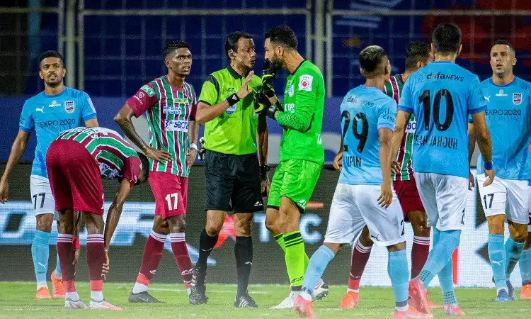 ISL: ATK Mohun Bagan lodge formal protest alleging poor refereeing decisions in match against Mumbai City FC