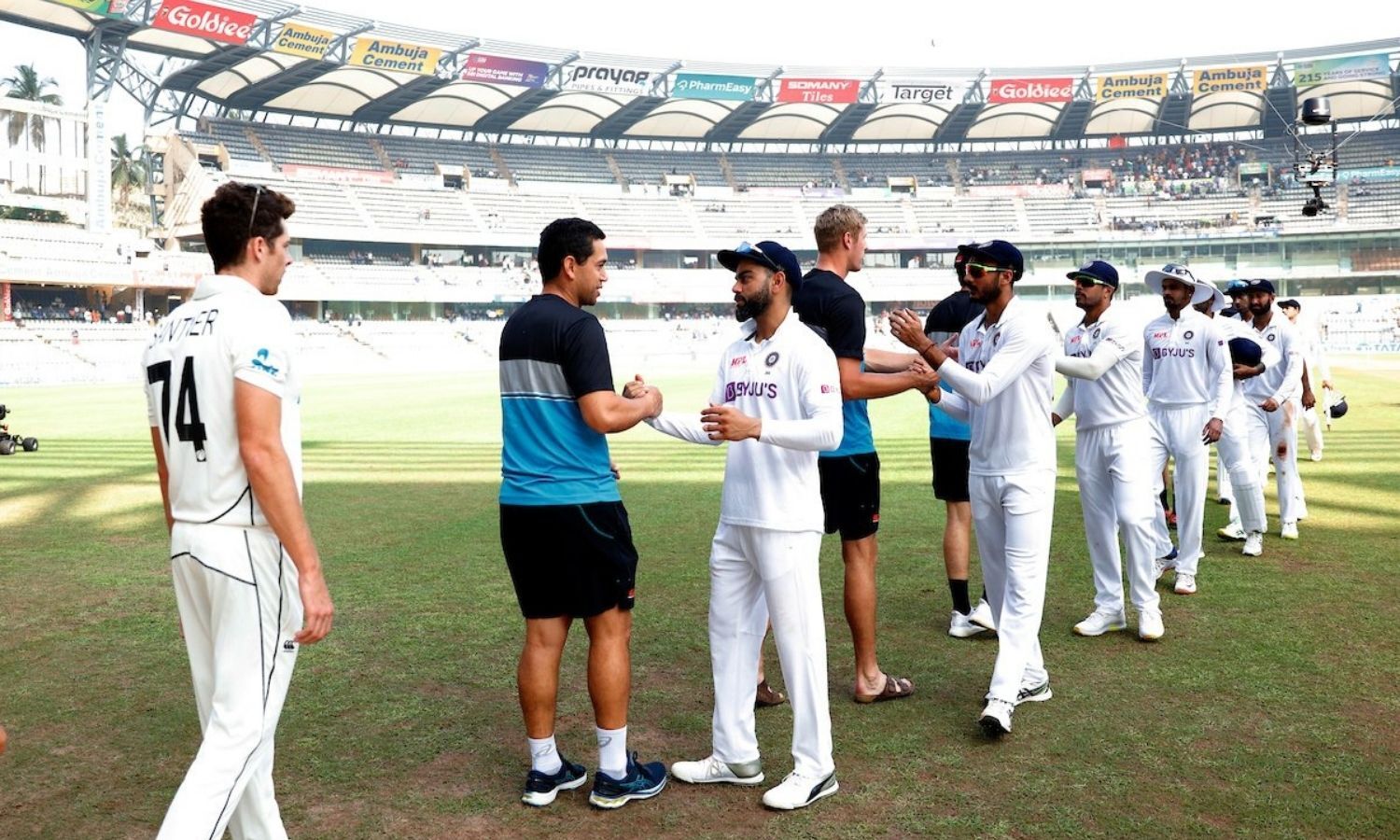 India Beats New Zealand In Final Test To Win The Series 1-0