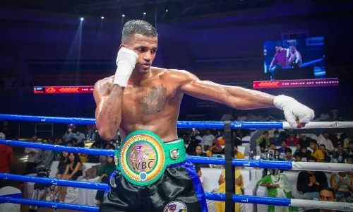 Chennai boxer Sabari J (Source: WBC Asia)