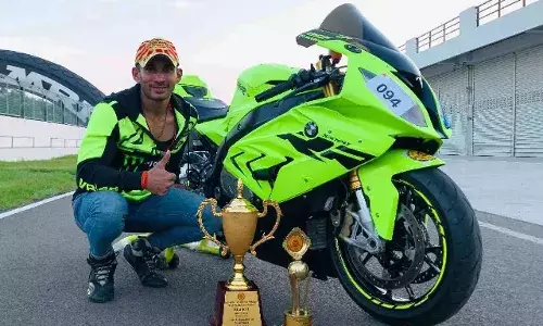 Racer Hemanth Muddappa (Source: News9live)