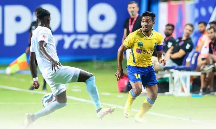 ISL: Kerala Blasters lodge protest to AIFF over Odisha FC player spitting on Jessel Carneiro