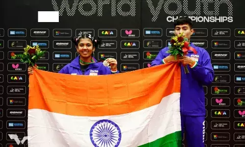 Young paddlers shining at the World Youth Championships - Suhana Saini and Payas Jain