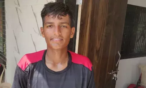 Delhi batter Yash Dhull (Source: DDCA/Twitter)