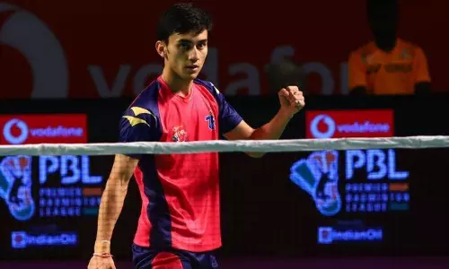 Young Indian badminton star Lakshya Sen (Source: Indian Express)