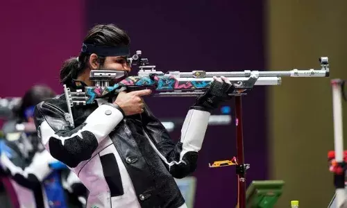 Divyansh Panwar wins both senior and junior air rifle National titles