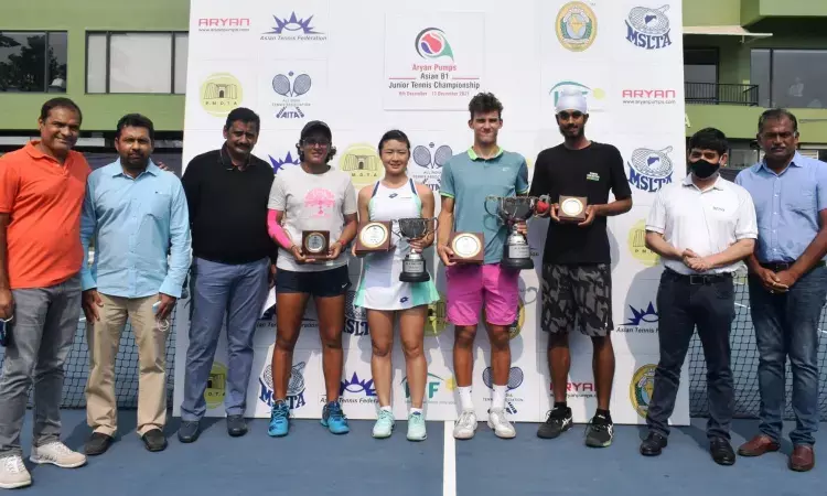 Batyutenko, Saito emerge winners at Asian Junior Tennis Championship