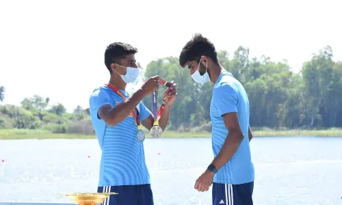 India ends Asian Rowing Campaign with 2 gold, 4 silver medals