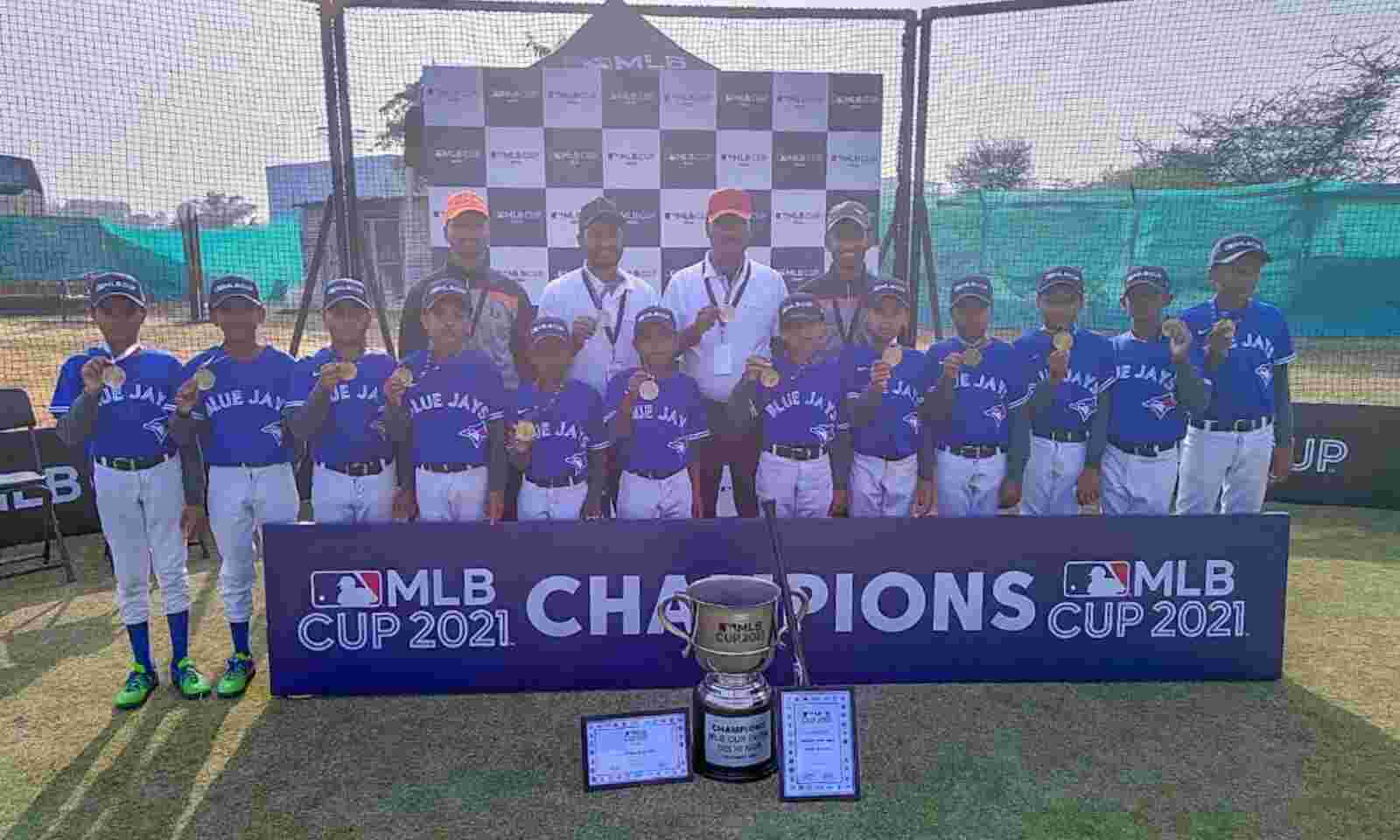 Satara Blue Jays win the first-ever MLB Cup 2021 in India