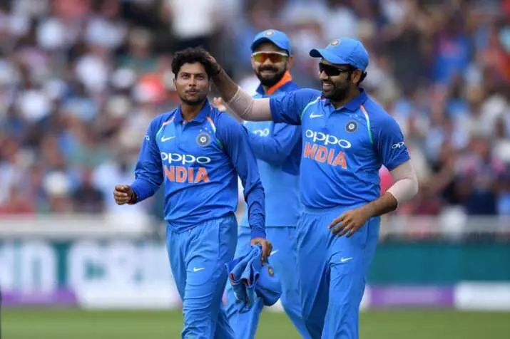 Rohit Sharma can blend in with the boys easily and become one of them (Source: Getty) Rohit Sharma can blend in with the boys easily and become one of them (Source: Getty)