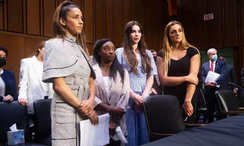 Abuse survivors reach $380 million settlement with USA Gymnastics Abuse survivors reach $380 million settlement with USA Gymnastics