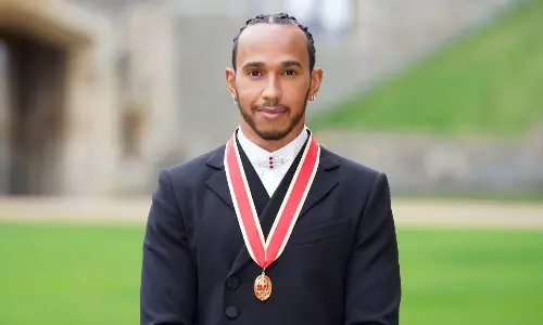 Lewis Hamilton (Source:Formula 1/Twitter)