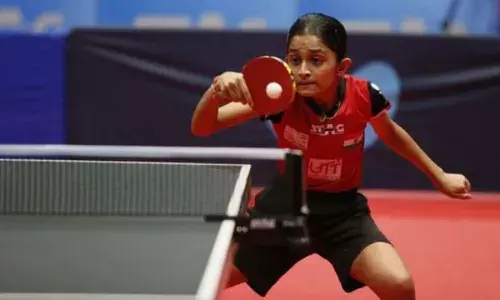 Indian paddler Hansini Mathan Rajan (Source: Economic Times)