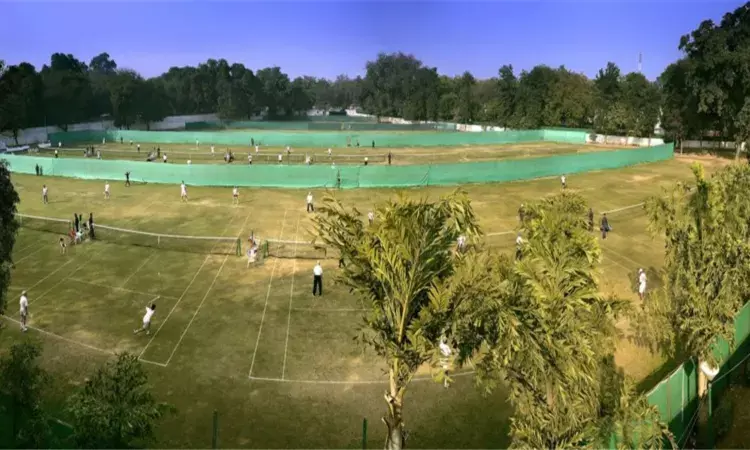grass courts tennis delhi