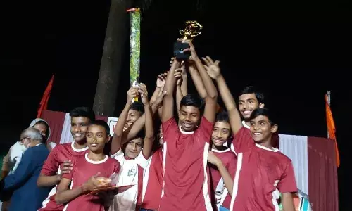 Atpur Sammelani win U14 boys West Bengal volleyball championship