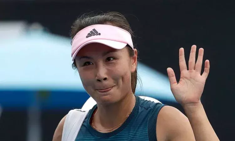 Chinese tennis star Peng Shuai (Source: Indian Express)