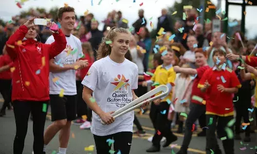 CWG 2022 Queens Baton relay (Source: Sports 24 Ghana) CWG 2022 Queens Baton relay (Source: Sports 24 Ghana)