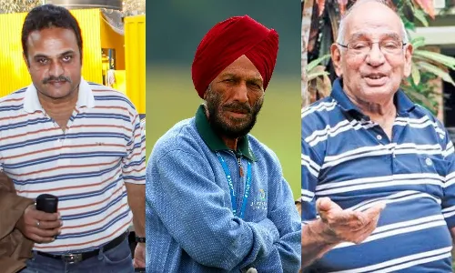 Yashpal Sharma Milkha Singh OM Nambiar