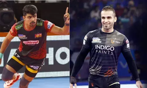 Pawan Sehrawat Fazel Atrachali Bengaluru Bulls U Mumba