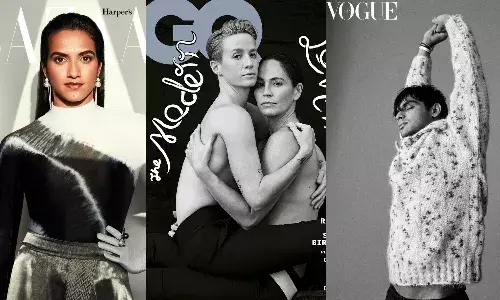 PV Sindhu for Harpers Bazaar, Megan Rapinoe and Sue Bird for GQ and Neeraj Chopra for Vogue PV Sindhu for Harpers Bazaar, Megan Rapinoe and Sue Bird for GQ and Neeraj Chopra for Vogue