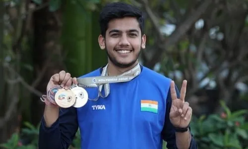 Indian Air Rifle shooter Aishwary Pratap (Source: Star Unfolded)