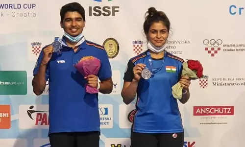 Saurabh Chaudhary, Manu Bhaker