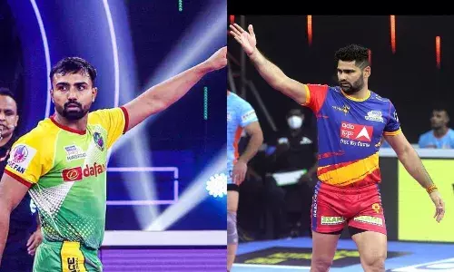 Pardeep Narwal UP Yoddha Monu Goyat Patna Pirates