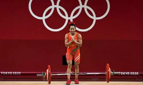 Tokyo Olympics silver medallist Mirabai Chanu (Source: Bussiness Standards)