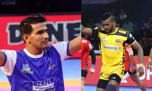 Surender Nada Haryana Steelers Siddharth Desai Telugu Titans