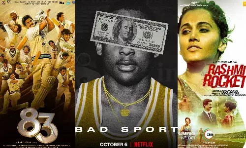 Best sports movies 2021 83 rashmi rocket bad sport netflix