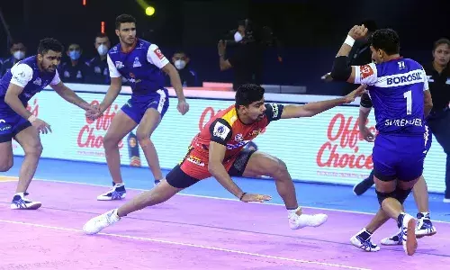 PKL 2021: All round Pawan Sehrawat help Bengaluru Bulls crush Haryana Steelers